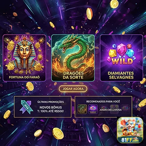 Imagem do aplicativo VIP 81ff, destacando os serviços oferecidos pela plataforma.