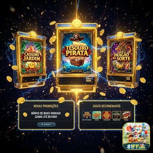 Variedade de slots com temas vibrantes e envolventes